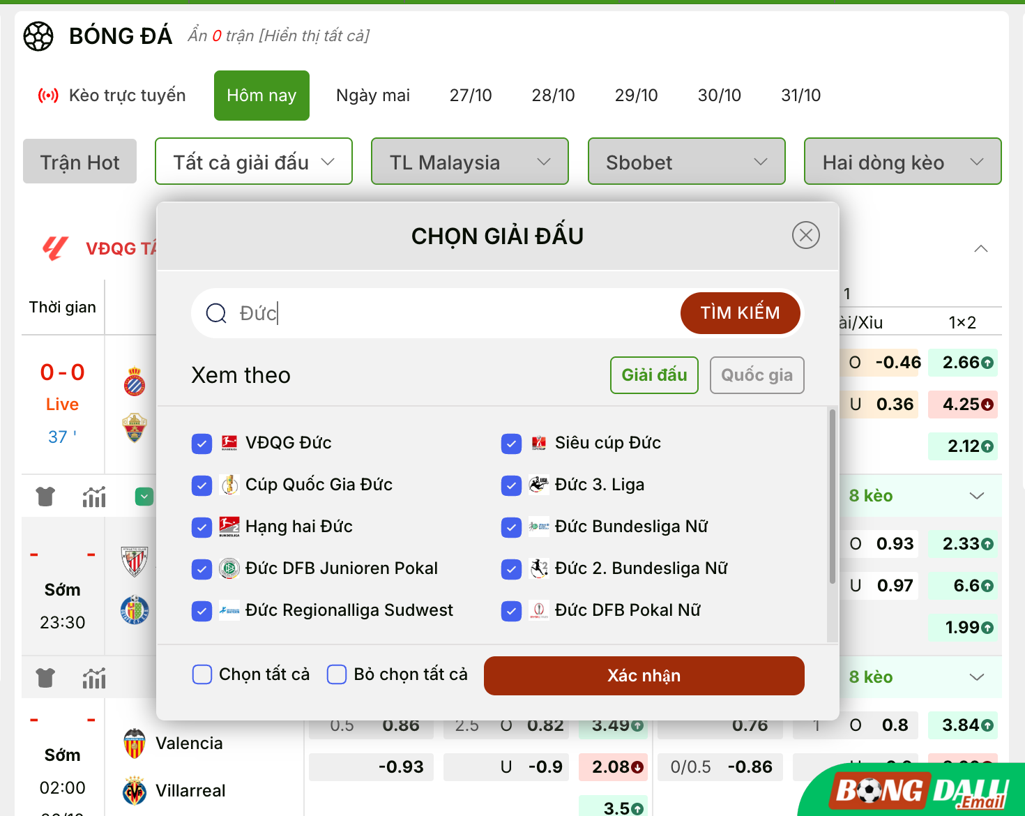 Thông Tin Giải, Tỷ Lệ Kèo, Tỷ Số Giải Hạng 2 Đức | Bongdalu Thông Tin Giải, Tỷ Lệ Kèo, Tỷ Số Giải Hạng 2 Đức | Bongdalu